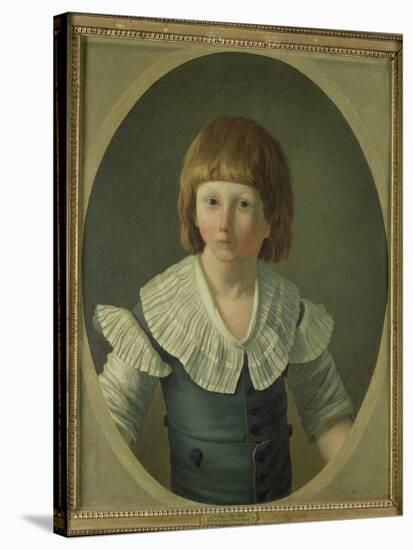 Louis XVII (1785-95) Aged 8, at the Temple, 1793-Joseph Marie Vien-Stretched Canvas