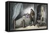 Louis XVII Dauphin of France Sick in the Prison of the Temple-Stefano Bianchetti-Framed Stretched Canvas