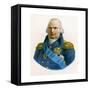 Louis XVIII, King of France, 19th Century-W Evans-Framed Stretched Canvas
