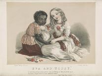 Eva and Topsy, 1852-Louisa Corbaux-Giclee Print
