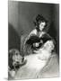Louisa, Duchess Abercorn-Edwin Henry Landseer-Mounted Art Print