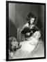 Louisa, Duchess Abercorn-Edwin Henry Landseer-Framed Art Print