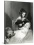 Louisa, Duchess Abercorn-Edwin Henry Landseer-Stretched Canvas