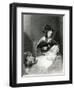 Louisa, Duchess Abercorn-Edwin Henry Landseer-Framed Art Print