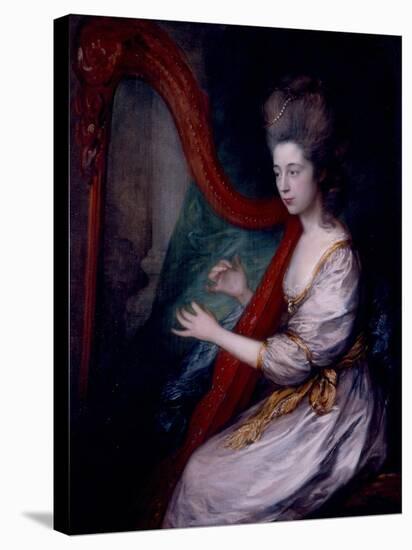 Louisa, Lady Clarges, 1778-Thomas Gainsborough-Stretched Canvas