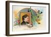 Louisa M. Alcott-null-Framed Art Print