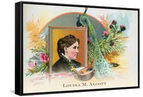 Louisa M. Alcott-null-Framed Stretched Canvas