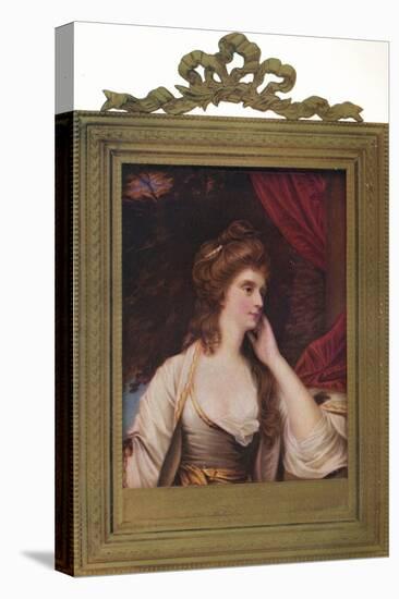 Louisa Manners (nee Tollemache), 7th Countess of Dysart, 1779, (1907)-Henry Bone-Stretched Canvas
