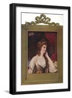 Louisa Manners (nee Tollemache), 7th Countess of Dysart, 1779, (1907)-Henry Bone-Framed Giclee Print