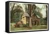 Louisa May Alcott Home, Concord-null-Framed Stretched Canvas