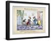 'Louisa's arrival at Birmingham House', 1827-SW Fores-Framed Giclee Print