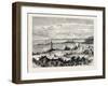 Louisburg, Cape Breton, Canada, 1870s-null-Framed Giclee Print