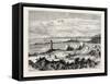 Louisburg, Cape Breton, Canada, 1870s-null-Framed Stretched Canvas