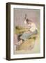 Louise, a Breton Girl-Elizabeth Adela Stanhope Forbes-Framed Giclee Print