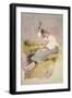 Louise, a Breton Girl-Elizabeth Adela Stanhope Forbes-Framed Giclee Print