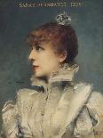 A Portrait of Sarah Bernhardt-Louise Abbema-Giclee Print