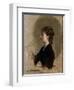 Louise Amour Marie de La Roche-Fontenilles, Marquise of Rambures, ca. 1871.-Federico de Madrazo y Kuntz-Framed Giclee Print