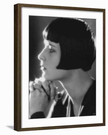 Louise Brooks, 1925-null-Framed Photographic Print