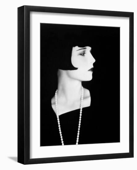 Louise Brooks, 1928-Eugene Richee-Framed Photo