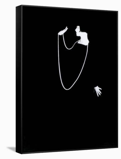 Louise Brooks, 1928-null-Framed Stretched Canvas