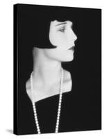 Louise Brooks, 1928-null-Stretched Canvas