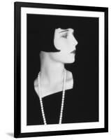 Louise Brooks, 1928-null-Framed Photographic Print