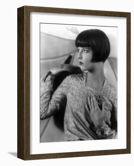 Louise Brooks, Late 1920s-null-Framed Photo