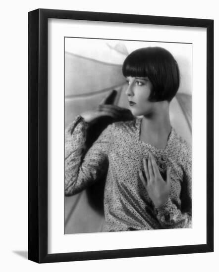 Louise Brooks, Late 1920s-null-Framed Photo
