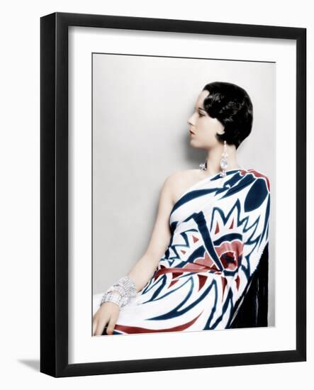 Louise Brooks, late 1920s-null-Framed Photo