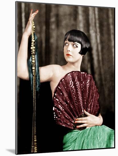 Louise Brooks, late 1920s-null-Mounted Photo