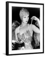 Louise Brooks. "The Canary Murder Case" 1929, Directed by Malcolm St. Clair-null-Framed Photographic Print