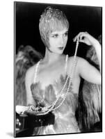 Louise Brooks. "The Canary Murder Case" 1929, Directed by Malcolm St. Clair-null-Mounted Photographic Print