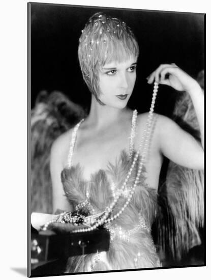 Louise Brooks. "The Canary Murder Case" 1929, Directed by Malcolm St. Clair-null-Mounted Photographic Print