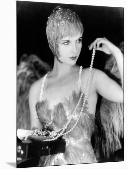 Louise Brooks. "The Canary Murder Case" 1929, Directed by Malcolm St. Clair-null-Mounted Photographic Print