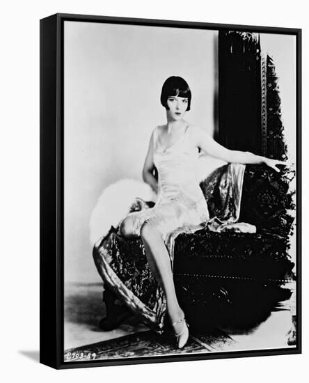 Louise Brooks-null-Framed Stretched Canvas