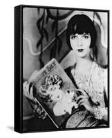 Louise Brooks-null-Framed Stretched Canvas