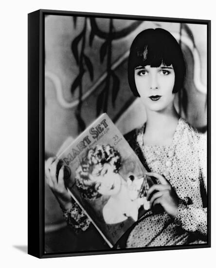 Louise Brooks-null-Framed Stretched Canvas