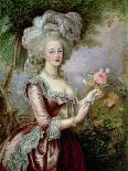 Marie Antoinette (1755-93) after Vigee-Lebrun-Louise Campbell Clay-Framed Stretched Canvas