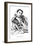 Louise D'Epinay-null-Framed Art Print