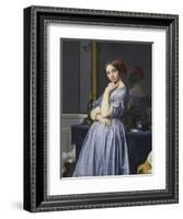 Louise De Broglie, Comtesse D'Haussonville, 1845-Jean-Auguste-Dominique Ingres-Framed Giclee Print