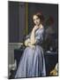 Louise De Broglie, Comtesse D'Haussonville, 1845-Jean-Auguste-Dominique Ingres-Mounted Premium Giclee Print