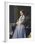 Louise De Broglie, Comtesse D'Haussonville, 1845-Jean-Auguste-Dominique Ingres-Framed Giclee Print