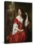 Louise De Kerouaille (1649-1734) Duchess of Portsmouth and Aubigny-Sir Peter Lely-Stretched Canvas