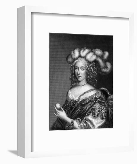 Louise de La Valliere-De Larmessin-Framed Art Print