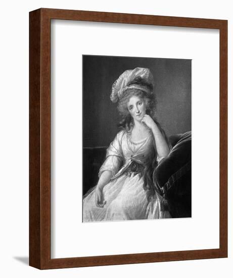 Louise Duchesse Orleans-null-Framed Art Print