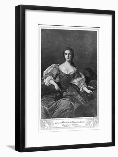 Louise Duchesse Orleans-null-Framed Art Print