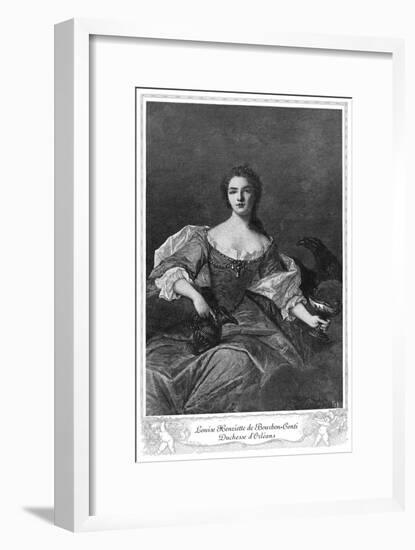 Louise Duchesse Orleans-null-Framed Art Print