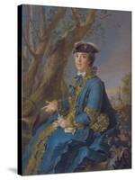 Louise Élisabeth of France (1727-175), Duchess of Parma, 1760-Jean-Marc Nattier-Stretched Canvas