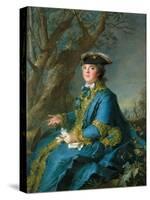 Louise Élisabeth of France (1727-175), Duchess of Parma-Jean-Marc Nattier-Stretched Canvas