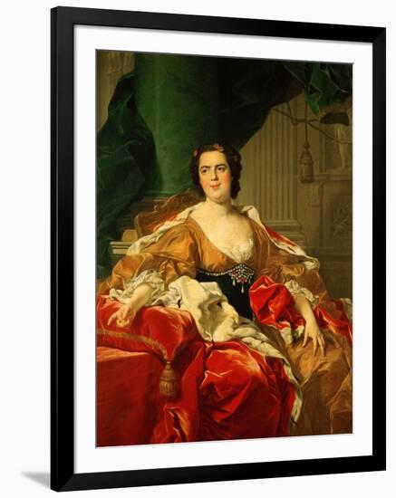 Louise Elisabeth of France, 1745-Louis-Michel van Loo-Framed Giclee Print